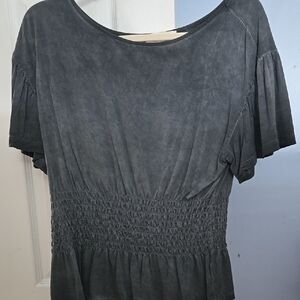 Gray Women's Top
